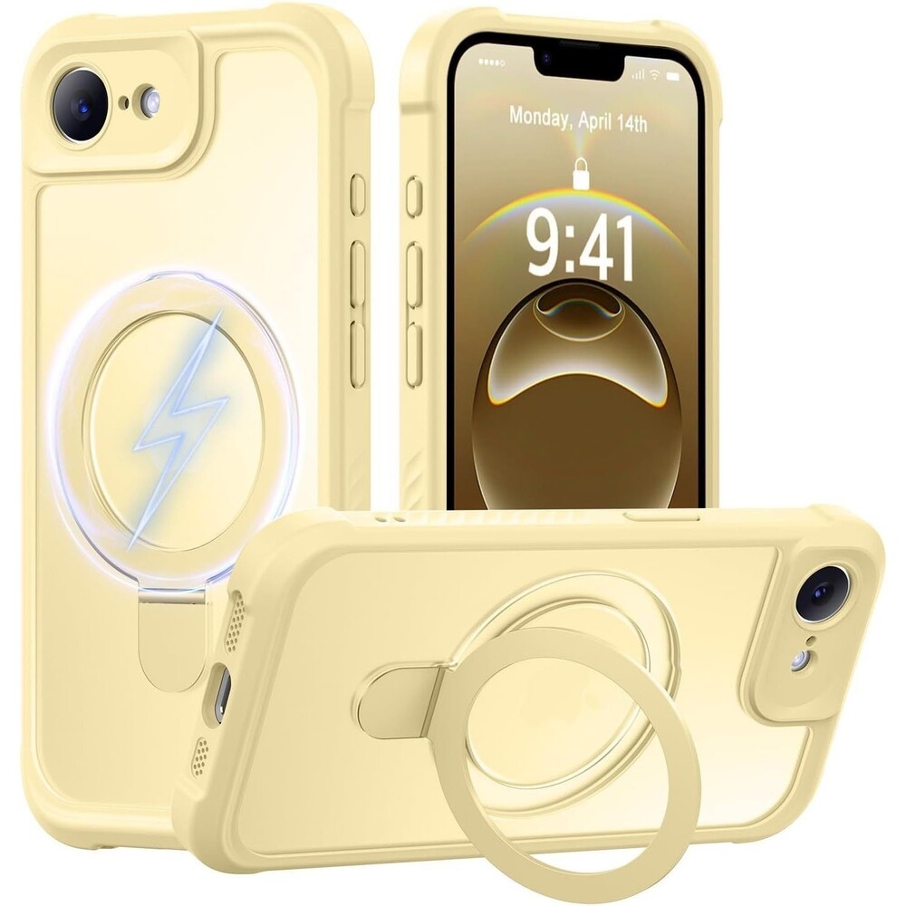 MOCCA for iPhone 17e Case & iPhone 16e Case with Magnetic Invisible Stand [Full